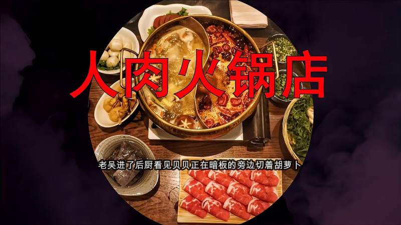 民间鬼故事人肉火锅店胆小勿入