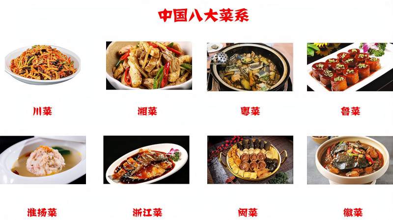 中国八大菜系是哪些代表菜有哪些80道各菜系名菜年夜饭盛宴