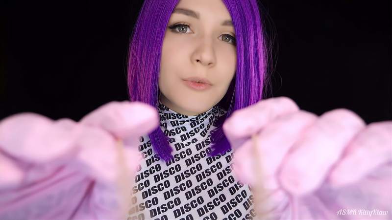 kittyklawasmr触碰你的脸助眠耳机必备