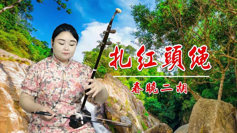 春晓二胡演奏扎红头绳g调52弦经典白毛女主题曲非常好听