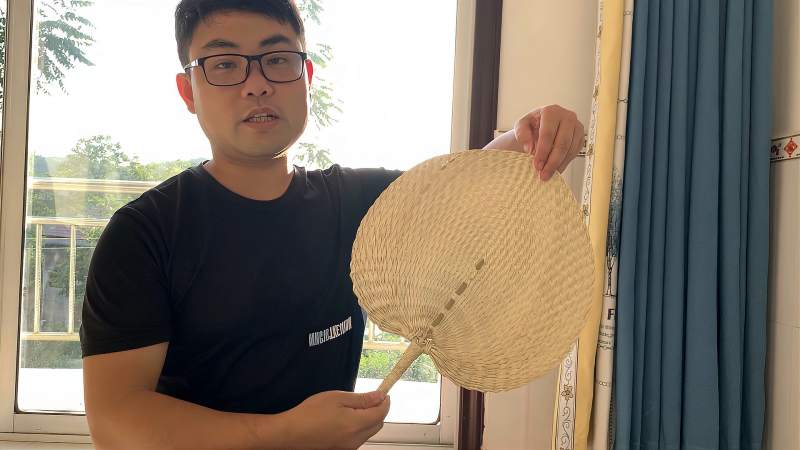 编织扇子的教程来了,看完后你觉得编扇子简单不?,手作,编织布艺,好看视频