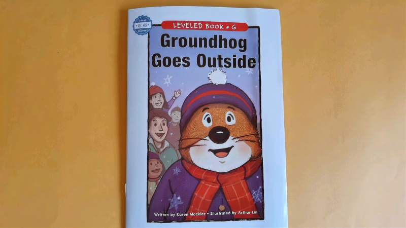 英语阅读打卡｜英语分级绘本《Groundhog Goes Outside》,母婴育儿,早期教育,好看视频