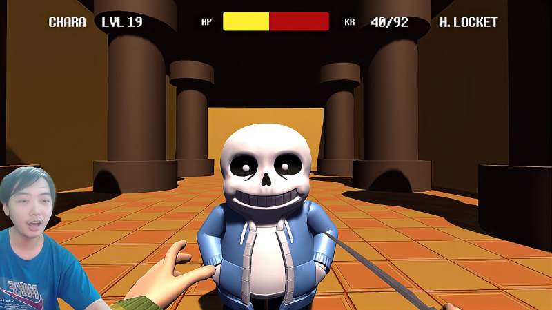 传说之下三百:再见艳阳天sans真实版本,游戏,休闲游戏,好看视频