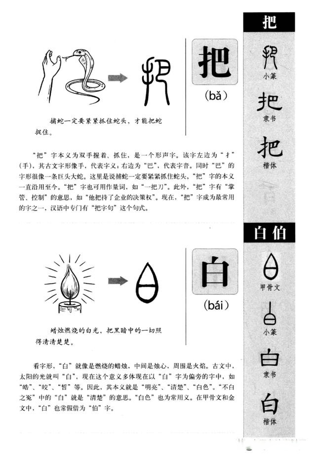 图解《说文解字》,画说汉字,1000个汉字的故事
