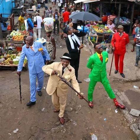 刚果金特产——虚荣心炸裂的贫民绅士