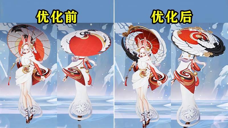 公孙离祈雪灵祝展示模型优化回城特效优化