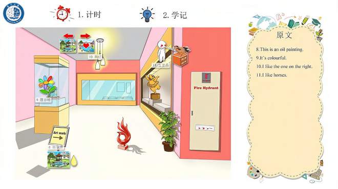 [图]杨志华超级记忆法—深圳版英语六年级下册Unit4-1 Art（Part 2）