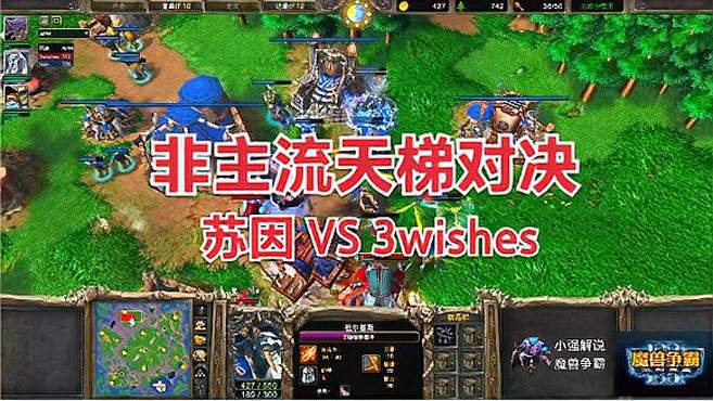 [图]非主流天梯对决 苏因 VS 3wishes，都不按常理出牌，结局出人意料