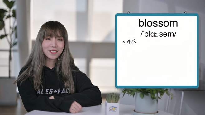 [图]英文单词详解：Blossom