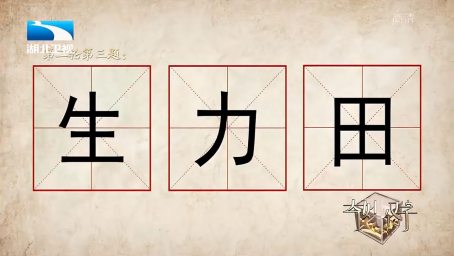 奇妙的汉字 这个字有四个读音 直接难倒两位选手 综艺 文化综艺 好看视频