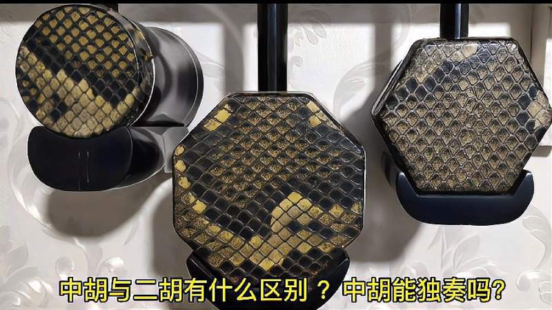 中胡与二胡有什么区别 ?中胡能独奏吗?中胡适合拉什么样曲目 ?,音乐,器乐,好看视频