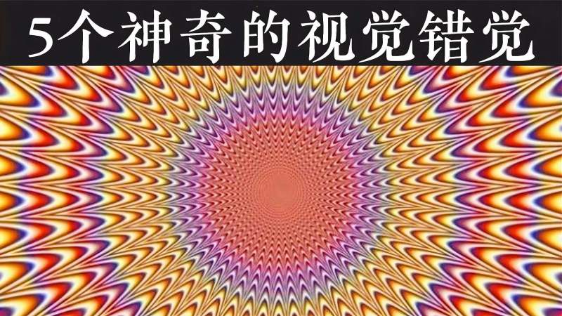 5个神奇的视觉错觉为什么看到这张静止的图片会感觉它在动呢