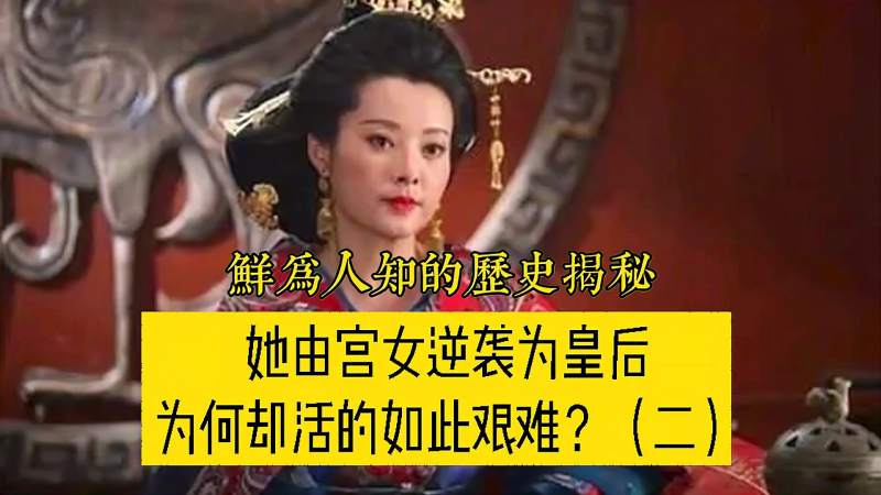 王政君:由宫女逆袭为皇后的她,为何一直活得战战兢兢如履薄冰?,历史,野史,好看视频