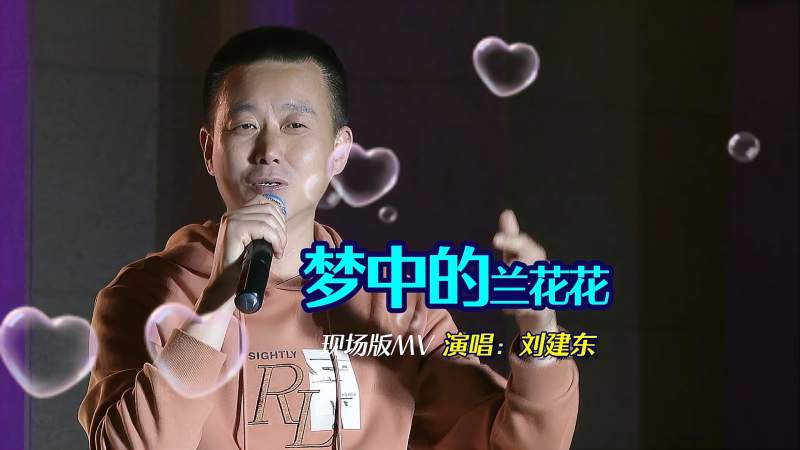 梦中的兰花花刘建东演出现场mv