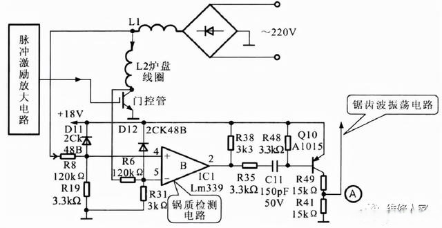 电磁炉检锅原理图片