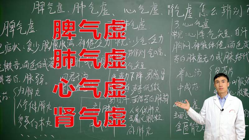 脾气虚、肺气虚、心气虚、肾气虚,如何区分?教你辨别不同的气虚,健康养生,健康常识,好看视频