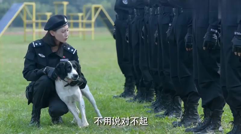 警花与警犬李姝寒太急功近利训练方式也太过分了大饼被气跑