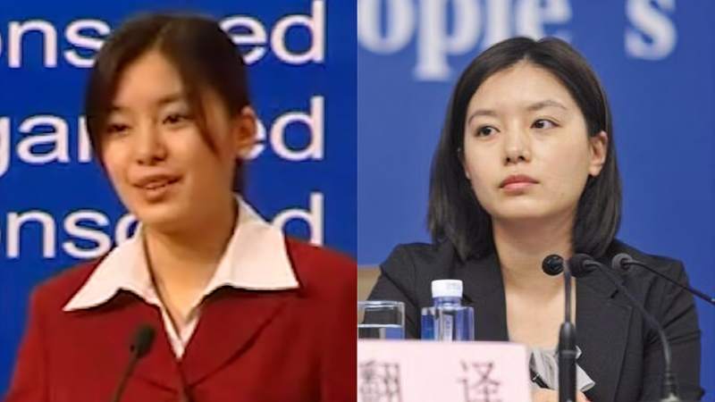 中美对话翻译官张京16年前演讲曝光：大气笑言想当成功外交官_好看视频