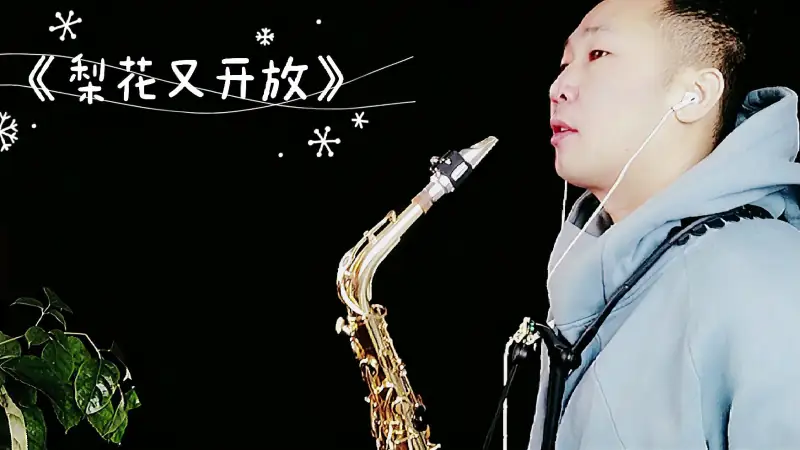 萨克斯 梨花又开放 很好的伴奏可惜杜考夫没修好只能将就国产头 音乐 器乐 好看视频
