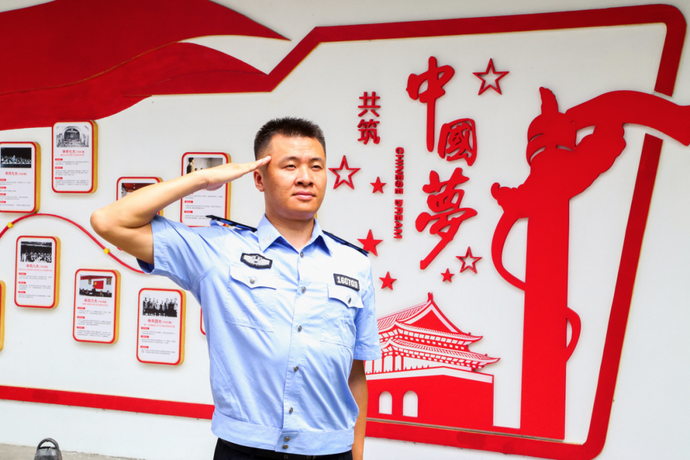 东莞辅警力量|付奎:昔日红旗手,今日警营标兵