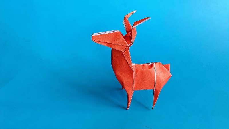 教你折纸小鹿简单易学生动形象