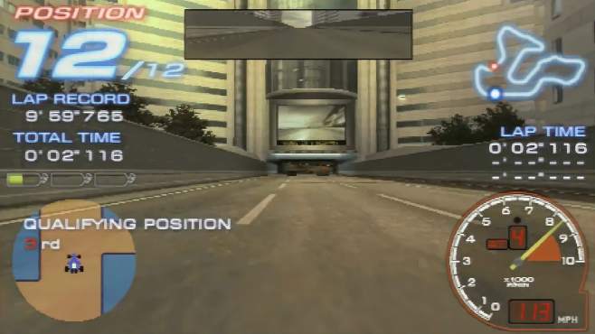 [图]《山脊赛车》PSP版，基础巡回赛第六站