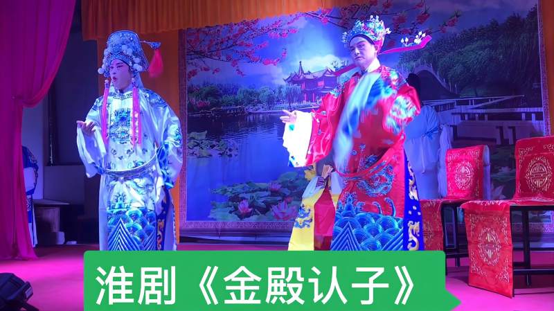 淮剧金殿认子选段反目成仇见君王