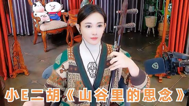 小e二胡山谷里的思念唱尽了柔情甜蜜动人旋律醉人