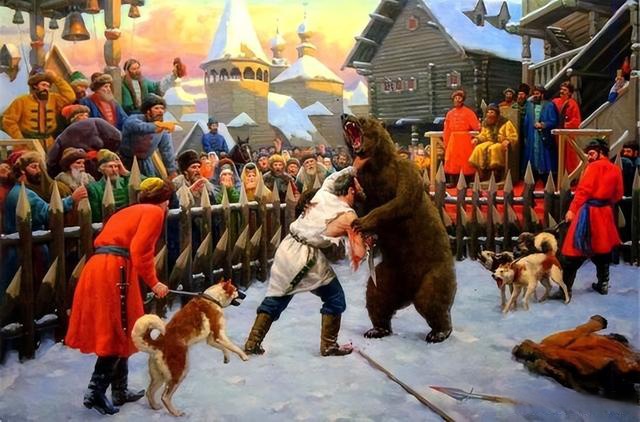 战斗民族没事就遛熊?别逗了,多数俄罗斯人见熊也得跑