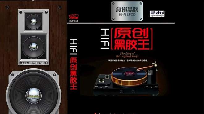 [图]车载音乐，音响HiFi歌曲《HIFI原创黑胶王》，强烈冲击感染力