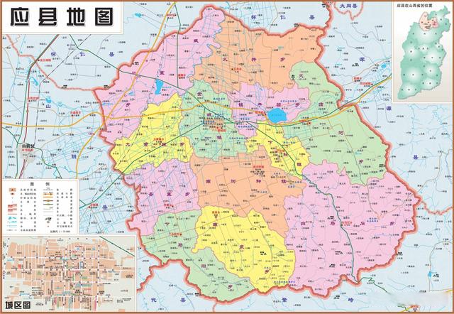 榆社行政区地图图片