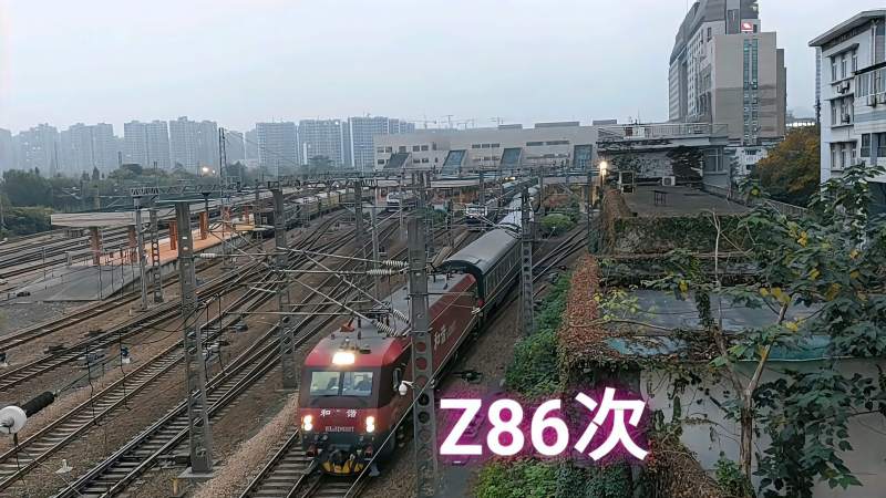 杭州到西安最快的普通列车z86次没有硬座