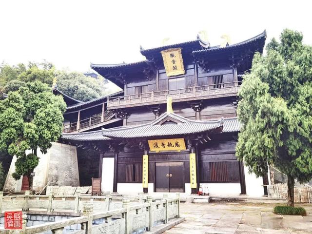 慈溪▏达蓬山上佛迹寺 大桥飞架杭州湾