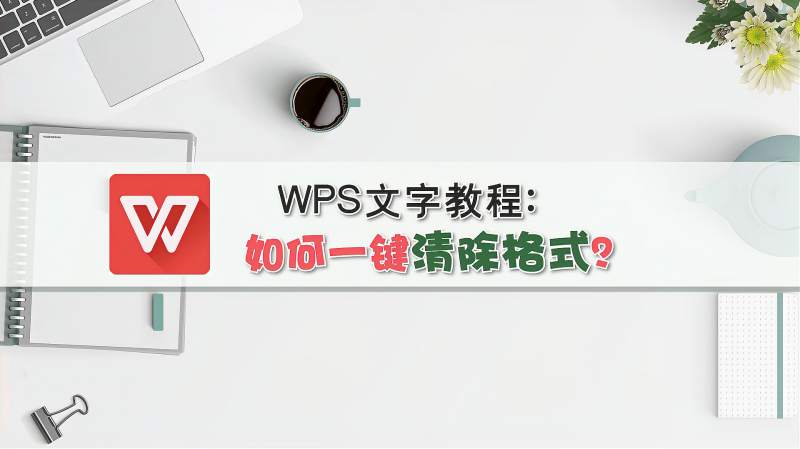 WPS文字教程:如何一键清除格式?