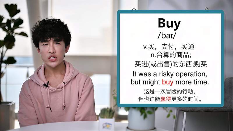 英文单词详解buy