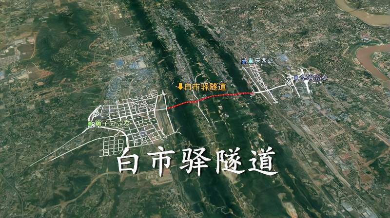 白市驿隧道来了穿越中梁山连接重庆高新区与九龙坡区等地