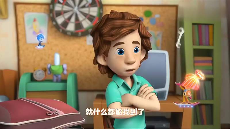 螺丝钉小诺帮吉姆设计万能背包这样吉姆就能很好地找到东西了