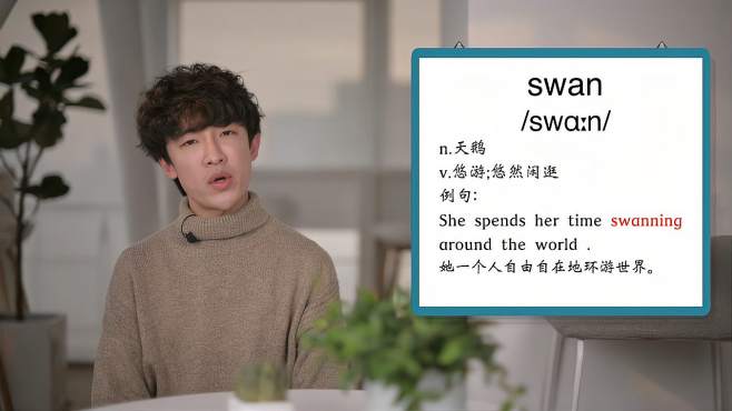 [图]英文单词详解：Swan