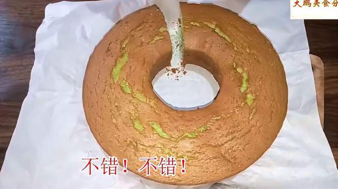 [图]香甜松软的香草味蛋糕，做法配料都简单，在家就能自己做