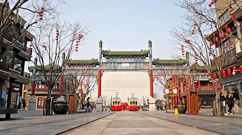 走北京前门步行街,感受穿越时空的繁华,寻找光影记录的世界,旅游,景点讲说,好看视频