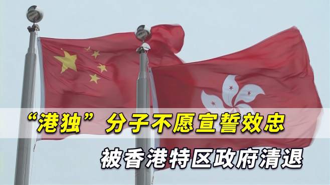 大限将至！港媒：“港独”分子不愿宣誓效忠被香港特区政府清退
