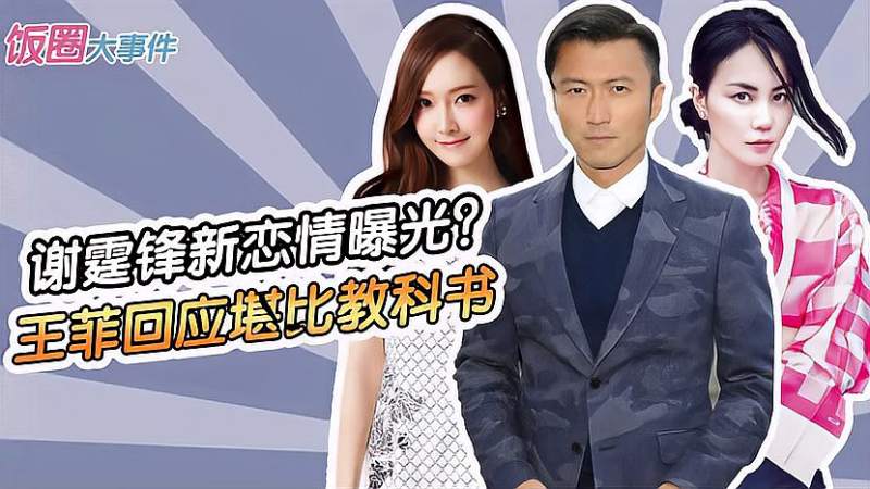 谢霆锋与郑秀妍私会48小时王菲撂下一番厌恶张柏芝才是明白人