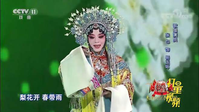 [图]张也演绎京剧《大唐贵妃》，扮相美艳，声腔高亢｜梨园闯关我挂帅