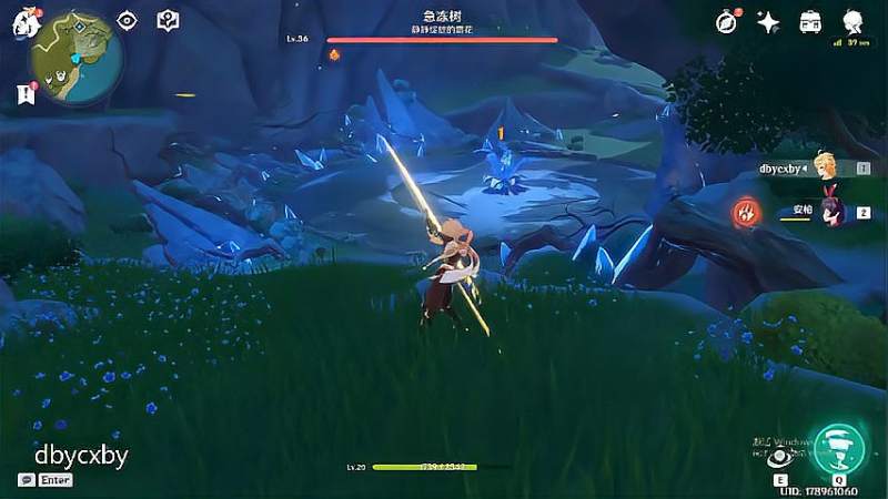 遇到38级怪物惊涛骇浪《原神,游戏,rpg游戏,好看视频