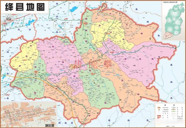 闻喜地图高清版大地图图片