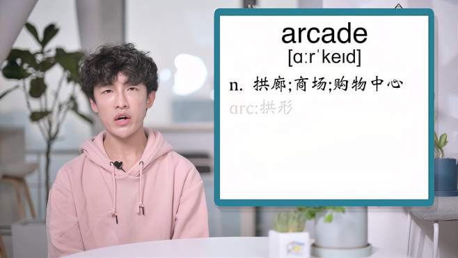 [图]英文单词详解：Arcade