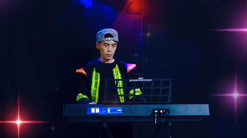 DJ纯音乐《牡丹之歌》电琴演奏版,音乐,DJ舞曲,好看视频