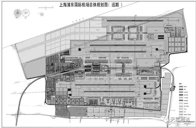 上海浦东机场结构图片