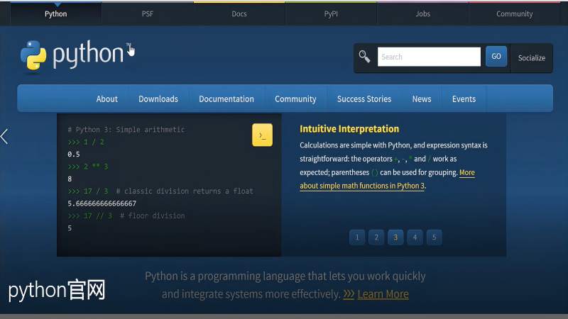 python官网介绍(小白入门),教育,资格考试,好看视频