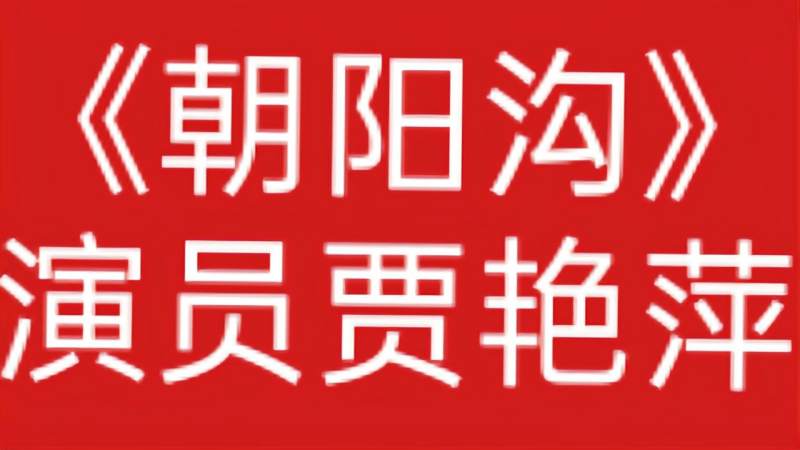 豫剧朝阳沟选段优秀演员贾艳萍演唱视频